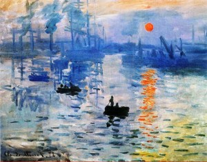 Клод Моне «Впечатление. Восход солнца»1872. Музей Мармоттан, Париж